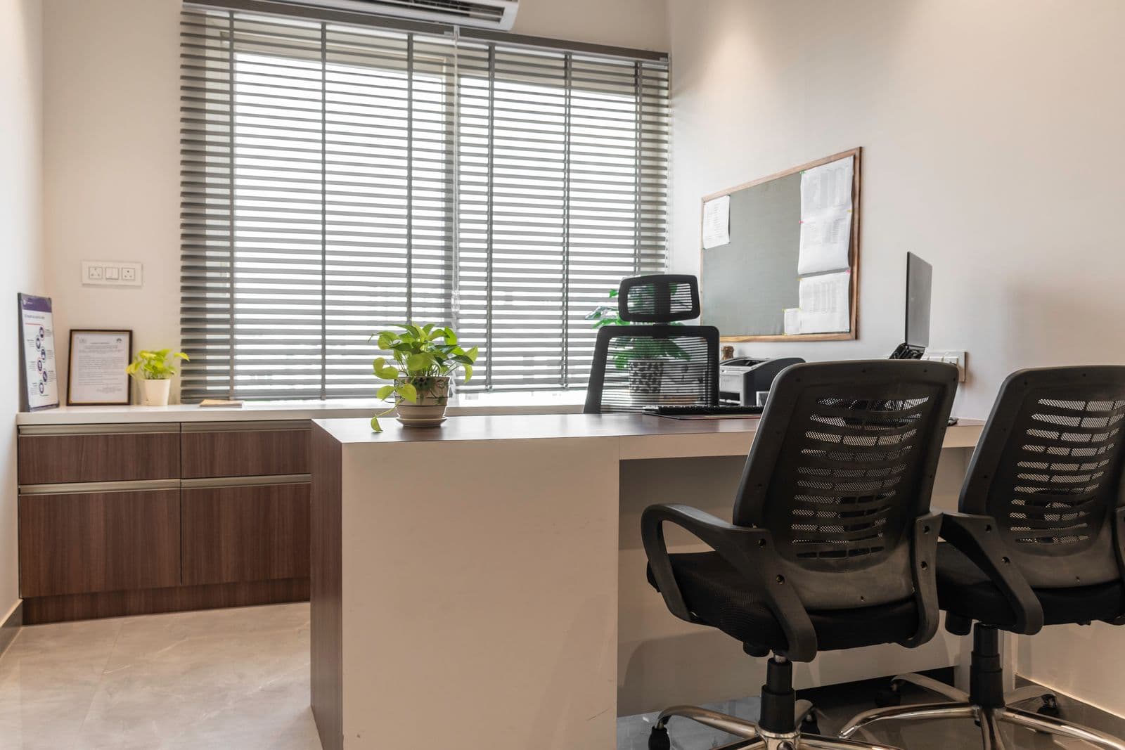 Illustrative photo of an office